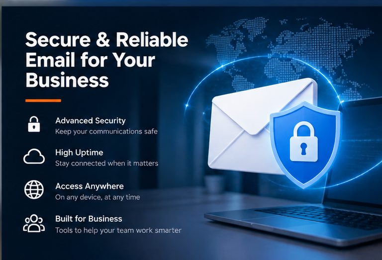 Secure and reliable email for your business